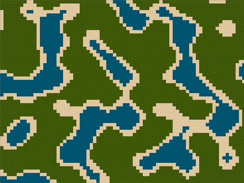 Dynamic and Repeatable Tilemap Generation with Noise